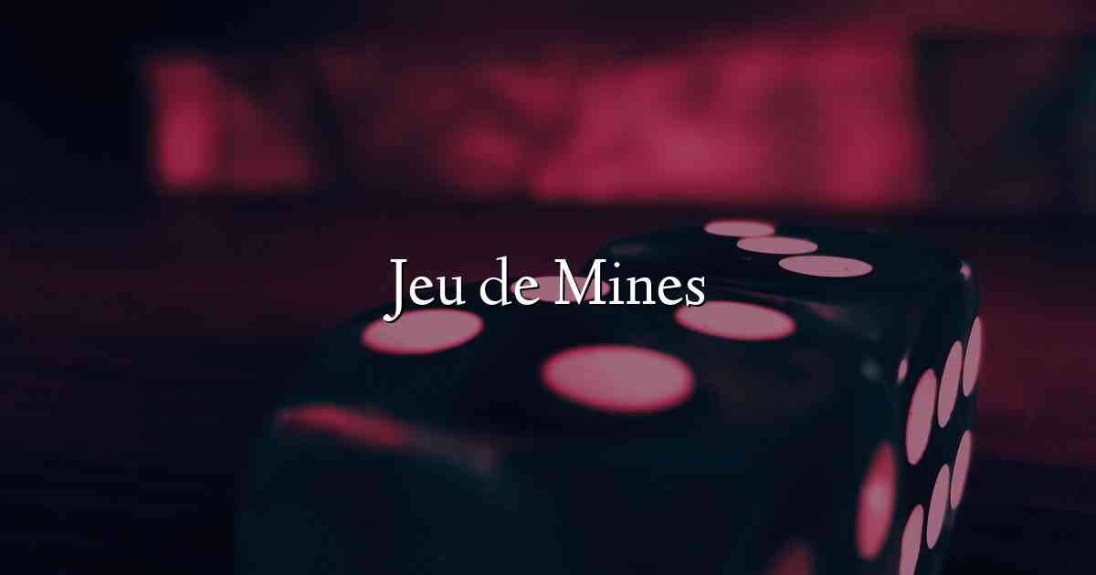 Jeu de Mines